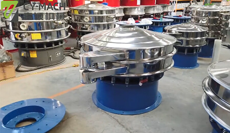 Details Display for Round Vibro Sieving Machine